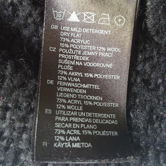 Black knit sweater - Picture 3 of 3